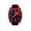 Barigo Altimerer with black 4000 meters dial and red case. Velcro Mounting