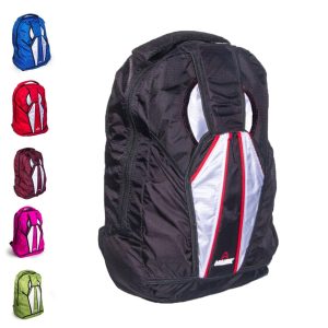 Akando Skydivers Backpack, different colors. Shown from the front