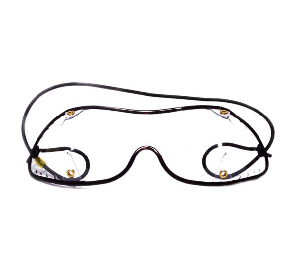 Mini Flex-z goggles with clear lens and black trim