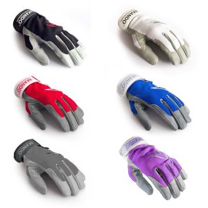 Akando Ultimate Gloves. 6 colors shown from the side