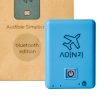 AON2 Brilliant Pebbles, audible altimeter in blue color with logo printed on the front