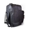 Akando Tandem Gearbag XL, black. Shown from the side 1