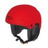 Parasport Italia Fairwind XPS open face skydiving helmet. Red color. Shown from the front