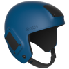 Cookie Fuel open face skydiving camera helmet, navy blue. Shown from the side