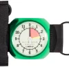 Alti-2 Altimaster Galaxy analog altimeter with 12000 feet white dial and green case. O-Ring mount