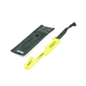 ParaGear yellow jack knife with black pouch