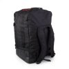 Akando Tandem Gearbag XL, black. Shown from the back