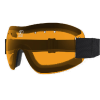 Kroops 13-Five skydiving goggles with amber lens and black strap