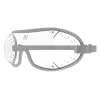 Kroops Boogie skydiving goggles with clear lens and grey trim