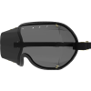 Kroops VFR Over The Glasses skydiving goggles with smoke lens and black strap