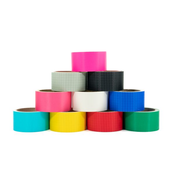 RIPSTOP NYLON ADHESIVE TAPE ROLL (W903). Different colors