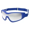 Kroops Arch skydiving goggles with tinted lens, blue frame and blue strap