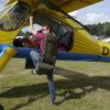 Spekon SE-5L shown on the pilots back. Shown while entering the plane