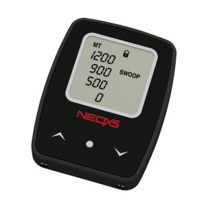 Parasport Italia Neoxs 2 audible altimeter. It has a black case and lcd screen