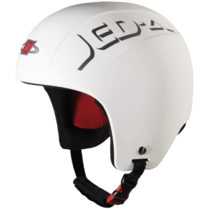 Parasport Italia Z1 JED-A Wind IAS helmet shown from the side. Color: White