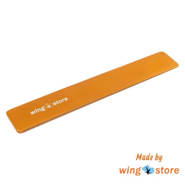 Wingstore orange galvanized aluminum packing stick 24cm/9.5"
