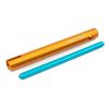 Wingstore Positive Leverage Closing Device 18cm. Orange with turquoise t-bar