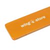 Wingstore Aluminium Packing Stick 24cm. Orange color with small logo engraved on one side