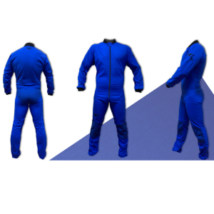 Tonfly B1 Suit. Shown from the front and sides