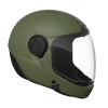 Cookie G35 Fullface Skydiving Helmet. Color is Tactical Green