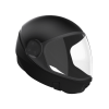 Cookie G3 Fullface Skydiving Helmet. Color is Black
