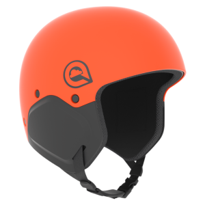 Cookie M3 Open Face Skydiving Helmet. Color is Orange