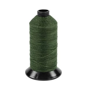 Roll of Nylon Thread Cord Size 6, color: olive drab