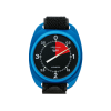 Barigo Altimerer with black 4000 meters dial and blue case. Velcro Mounting