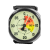 Viplo FT60 Fluorescent analog altimeter in black case