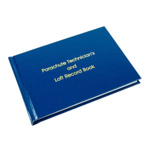 ParaGear PARACHUTE TECHNICIAN'S AND LOFT RECORD BOOK (S7290). Shown from the front