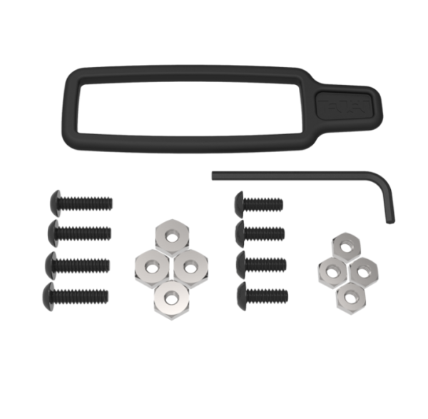 Cookie Fuel Audible Spares kit, all pieces shown from the top