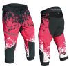 Red Graphix Parasport Italia Chilling Pants. Shown from the front and back