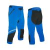 Blue Parasport Italia Chilling Pants. Shown from the front and back