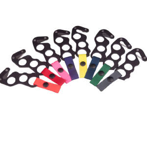 mirage hook knifes with different color clips