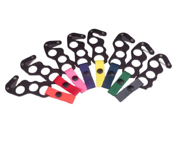 mirage hook knifes with different color clips