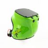 Green Tonfly 4X Top Helmet shown from the back