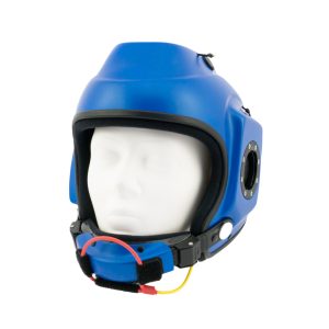 Blue Tonfly CC1 Helmet shown from the front