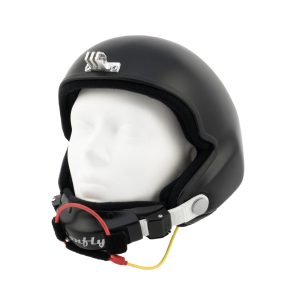 Black Tonfly Speed 1 Helmet shown from the front