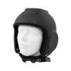 Hell's halo camera helmet from bonehead, Carbon Black Color. Shown from the front