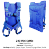 Para-Phernalia Mini Softie Complete with conventional harness. Shown from the front and back 3