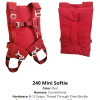 Para-Phernalia Mini Softie Complete with conventional harness. Shown from the front and back 2