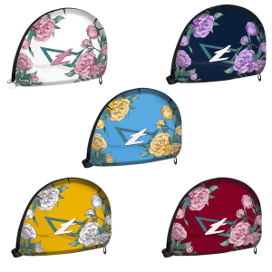 Render of different floral print versions of Tonfly TFX Bag