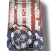 L&B Ares 2 altimeter shown from the back. Color: United States Flag