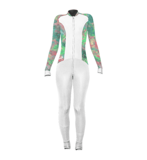 Tunnel Freestyle Women Suit made by Intrudair shown from the front.
