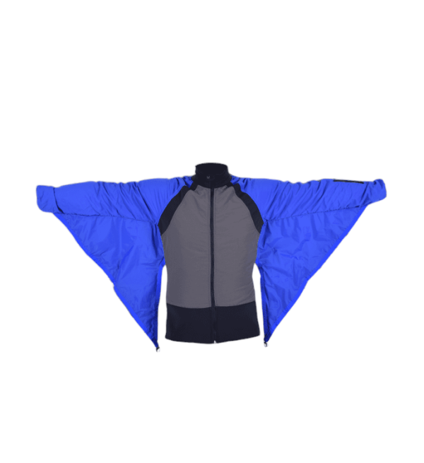 Camera Jacket made by Intrudair shown from the back and from the side.