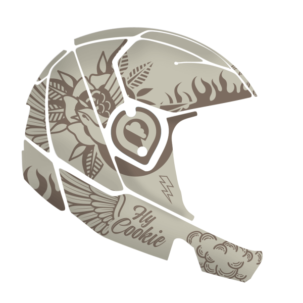COOKIE G4 HELMET DECAL