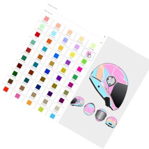 COOKIE C45 HELMET DECAL